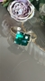 Black Bracelete Queen Quadrado Verde Esmeralda