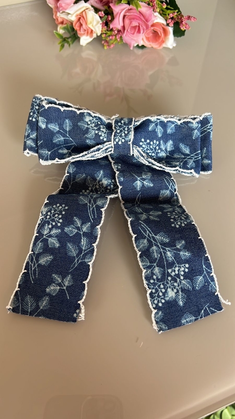 Fivela Laço Jeans
