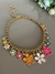 colar Jardins flores coloridas - comprar online