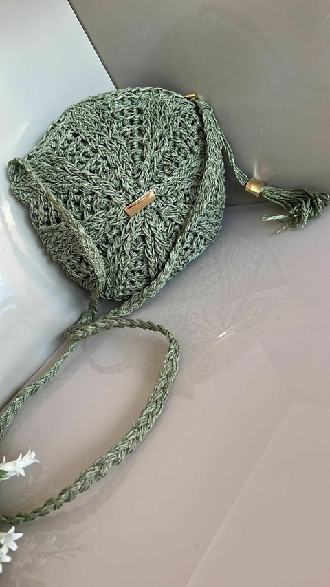 Bolsa Verde Palha