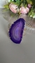 Bracelete Pietra Pedra Natural Ágata Roxo