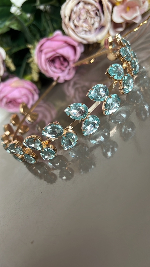 tiara gota dupla azul claro v3