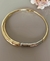Choker Duo Aro Prata e Dourada - comprar online
