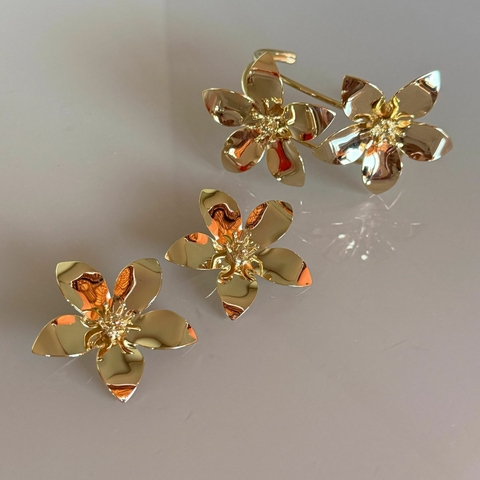 Conjunto flor class verniz italiano