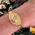 Bracelete Dourado Italiano Olho Grego com Stras - Bia Pimenta acessorios 