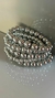 Conj de Pulseiras Bolas Prata - comprar online