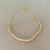 Choker Reviera Dourada Baguete - comprar online
