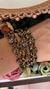 Conj de Pulseira Ouro Vintage com Stras Grafite na internet