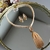 Conj Colar e Brinco Samia Cristais Rose com Gota Rose Fosco na internet