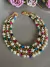 Colar Kiara Perola c/ Pedras Coloridas