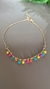 Choker Missanguinhas Coloridas
