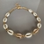 Choker Búzio Resina Marfim