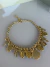 Colar dourado verniz italiano medalhas religiosas - comprar online