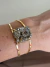 Bracelete Jade dourado pedra bruta natural pirita na internet