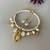 conjunto Sereia Búzio Dourado pedras e strass - Bia Pimenta acessorios 