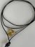 Colar fio preto country cavalo dourado - comprar online