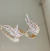 Brinco SJ tipo ear cuff dourado com zircônia - Bia Pimenta acessorios 
