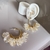 Argola brinco sereia cascata pérolas - comprar online