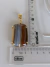 Pingente dourado pedra natural jade montagem - comprar online