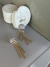 Brinco SJ dourado franja corrente fita zircônia detalhe prata duo linha premium verniz italiano class - Bia Pimenta acessorios 