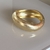 Bracelete dourado texturizado linha importação