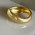 Bracelete dourado texturizado linha importação na internet