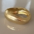 Bracelete dourado texturizado linha importação - Bia Pimenta acessorios 