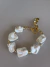 Pulseira dourada verniz italiano pérola Shell - comprar online