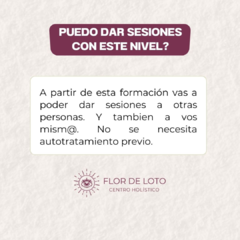 CURSO DE TAMEANA 1ER NIVEL - SALUSH NAHI en internet