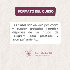 CURSO DE TAMEANA 1ER NIVEL - SALUSH NAHI - Flor de Loto Centro Holistico