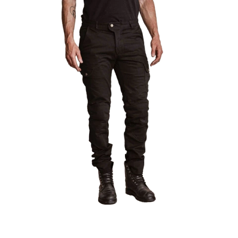 Pantalon cargo para moto - Brooklyn Williams Negro