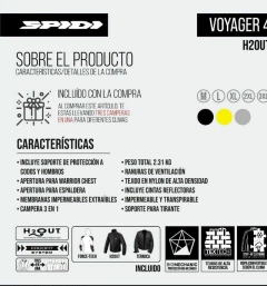 Spidi Voyager 4 Gris - Roshaus