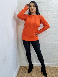 ÚLTIMAS PEÇAS - PROMOÇÃO Blusa De Frio Tricot Pom Pom - Dama K