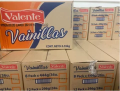 Galletitas Vainillas Valente Caja 10 X 444 Gr - comprar online