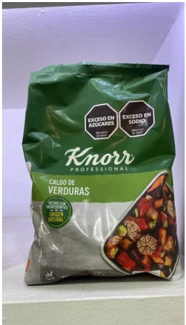 Caldo Granulado Verdura Knorr X 650 Gr