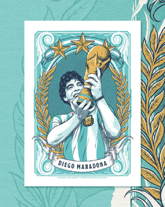 Serigrafia Maradona