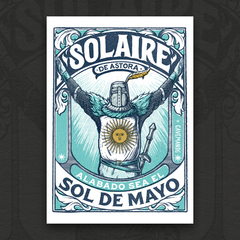 Print Solaire Sol de Mayo