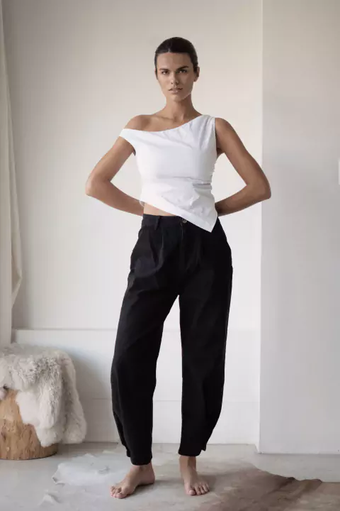 Pantalon Gaucho negro