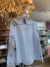 Camisa Azul Claro Manga Longa Listrada Calvin Klein - loja online
