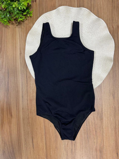Maiô Infantil em Malha com Proteção UV50+ Preto Kukiê 83051 - comprar online