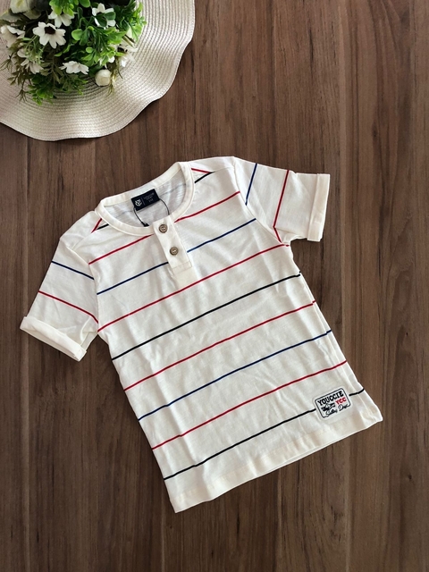 T-Shirt Infantil Off White Listrada Youccie I1683