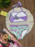 Biquini Infantil em Malha com Proteção UV50+ com Saia em Tule Kukiê 83691 - Clube Melina
