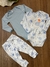 Kit 2 Body e Mijão Térmico 3 Peças Azul Everly 0355