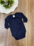 Body Infantil em Algodão Azul Marinho Traço Menor 41666