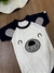 Body Infantil com Urso Cor Cru e Azul Marinho Lessa Kids 7358 - comprar online