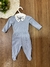 Conjunto Infantil Body e Mijão Azul Mini e Co 07381429