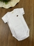 Body Infantil Manga Curta Branco Mini e Co 02570610