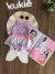 Maiô Infantil em Jacquard Catarina Lilás com Cauda Sereia Kukiê 78492 - comprar online