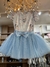 Saia Infantil em Voil Azul Yoyo 25027