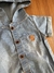 Body Camisa Infantil Jeans com Capuz Traço Menor 41092 - comprar online